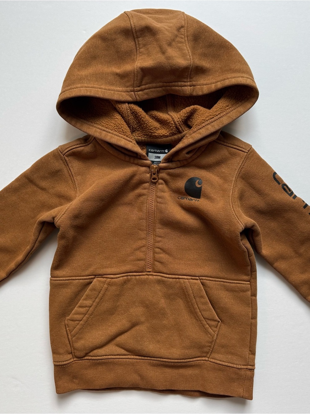 Carhartt Toddler Sweatshirt Workwear Outdoor Rustic Classic Timeless Casual